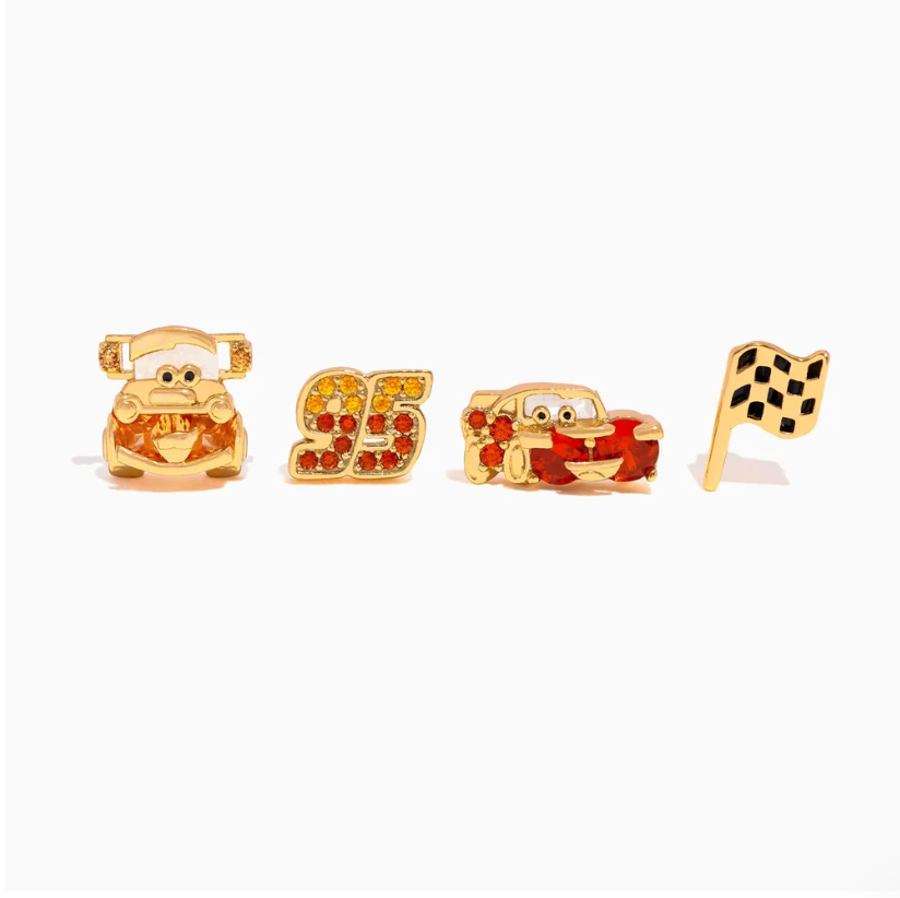 Conjunto de Brincos Carros Mcqueen